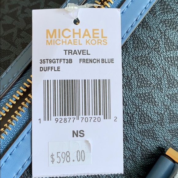 Michael Kors Travel Brown Duffle - Picture 6 of 7